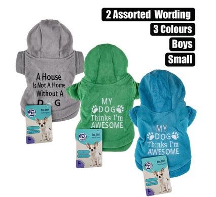 Pet dog shirt winter boy-small