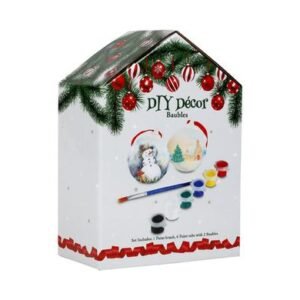 Xmas stationery diy baubles