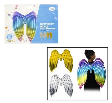 Dress up inflatable wings asstd